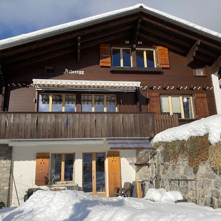 Chalet Acheregg Lägenhet Wengen Exteriör bild