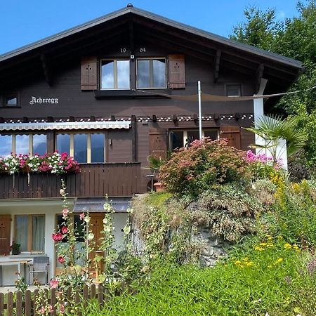 Chalet Acheregg Lägenhet Wengen Exteriör bild