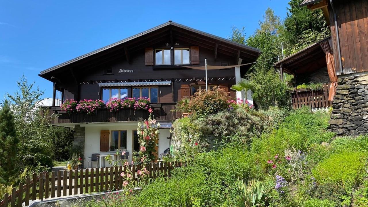 Chalet Acheregg Lägenhet Wengen Exteriör bild