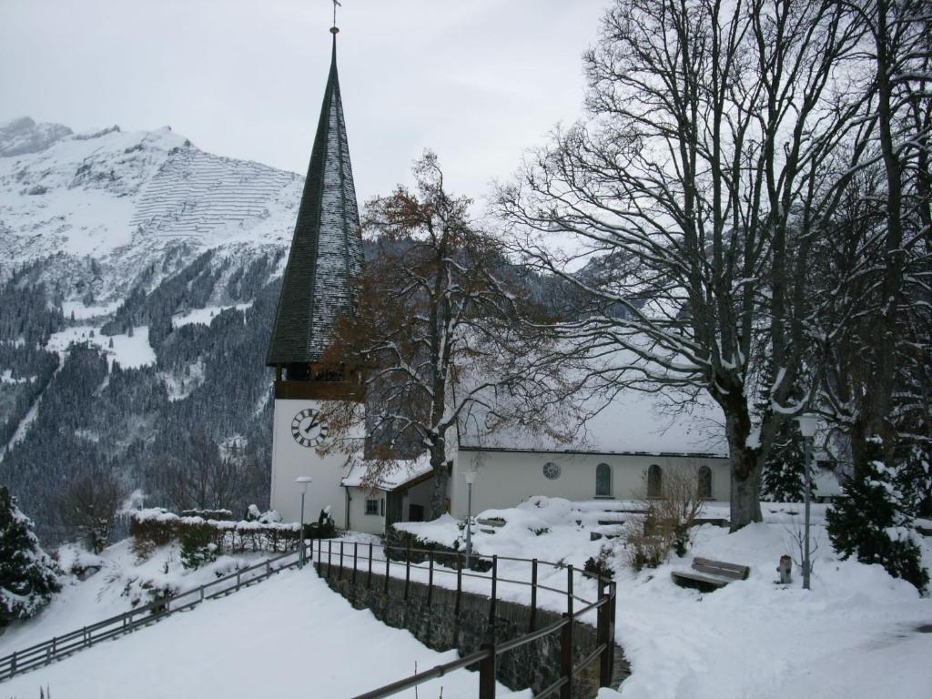 Chalet Acheregg Lägenhet Wengen Exteriör bild