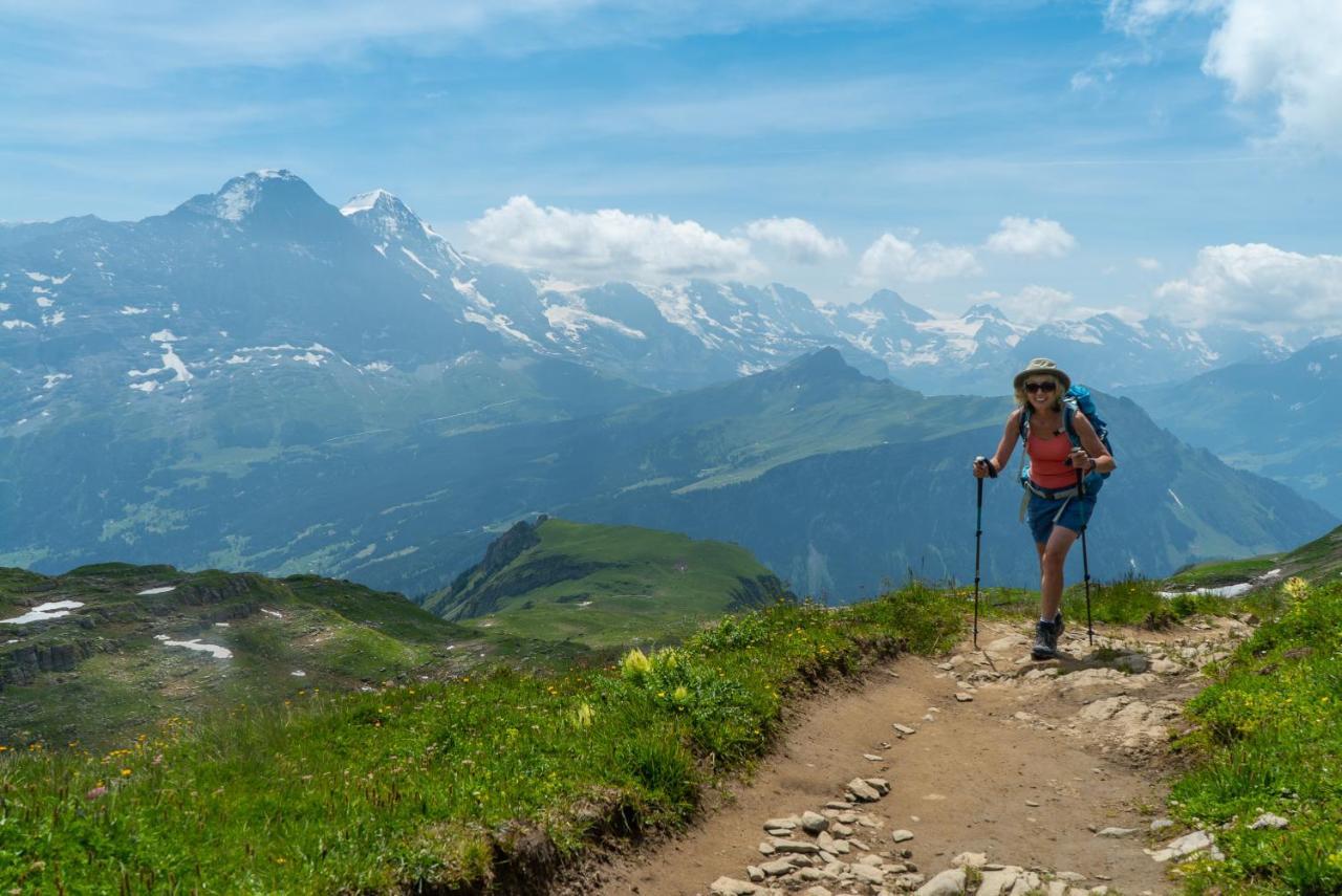 Chalet Acheregg Lägenhet Wengen Exteriör bild